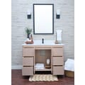 Hanleigh 48 in. Vanity with Slab Doors in Washed Maple